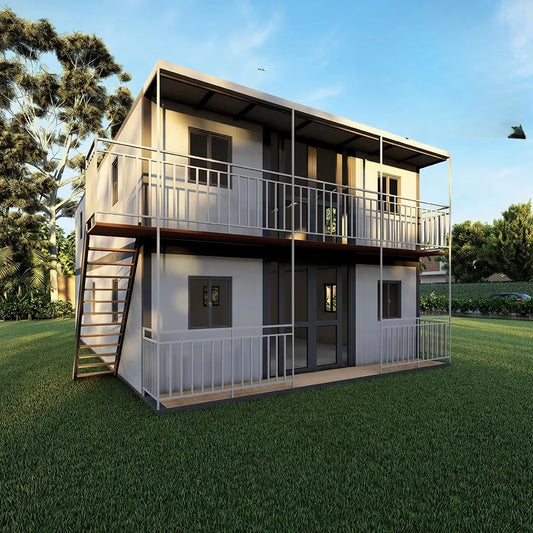 Container House Ready to Live 2 Bedroom Portable Prefabricated Small House Mobile